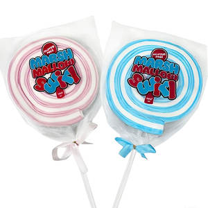 Sucettes géantes à la fraise de 75g, emballées individuellement, en gros du fabricant, bonbons mous, délicieux et sucrés - Product Image 2