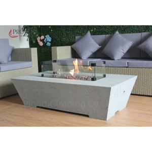 Prowodfire PDTS005 Concreto Gas Natural Chimenea Estilo Independiente Mesa de fuego al aire libre - Product Image 3