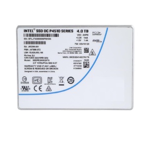 SSD รุ่นใหม่ P4510 SERIES ความจุ 4TB PCIE3.0 SSDPE2KX040T801 U.2 3D TLC NAND Enterprise SSD โซลิดสเตทไดรฟ์ - Product Image 1