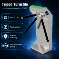 Tourniquet trépied en acier inoxydable 304, étanche IP64, avec tamponnement automatique, capteur infrarouge, certifié CE, pour usine, salle de sport, bureau, bâtiment