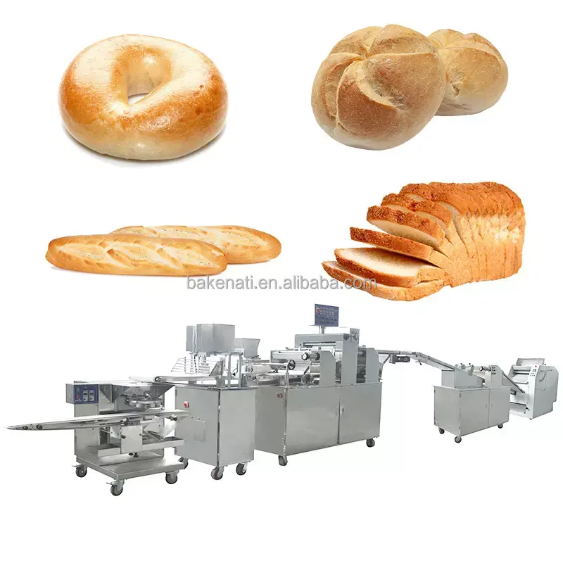 Hot sale BNT-209 bread making machine for small businesses american bagel line