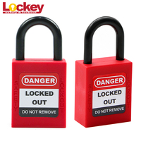 Cadenas de sécurité LOTO en nylon isolant non conducteur, personnalisables et économiques