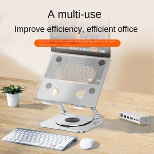 L69 Cross-Biên Giới 360 Độ Xoay Hợp Kim Nhôm Mở Rộng Dock Máy Tính Xách Tay Đứng Máy Tính Để Bàn Gấp Máy Tính Nhiệt Giá Sản Phẩm Mới - Product Image 4