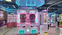Machine de jeu d'arcade à monnayeur pour 2 joueurs, avec distributeur de boissons et de prix, thème Boissons Tendance