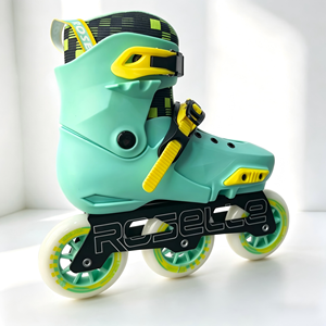 Patins à roulettes en ligne professionnels de haute qualité Feng Quan, patins à roulettes en ligne 100 mm PU, taille réglable, roues 85A <span class=keywords><strong>HR</strong></span> - Product Image 5
