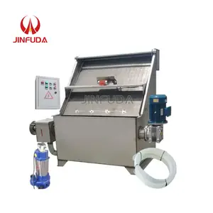 Chicken Manure And Cow Dung Dewatering Machine / Liquid Liquid Solid Separator / Solid Liquid Separator For Poultry Manure