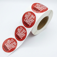 Étiquettes en vinyle imperméables personnalisées, autocollants avec logo privé pour les étiquettes d'emballage, étiquettes promotionnelles pour produits, rouleau d'autocollants