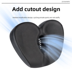 Lớn Mềm Xe Đạp Yên Ngựa Mới Thiết Kế Rỗng Rộng Thoải Mái Mũi Miễn Phí Thay Thế Chỗ Ngồi Thông Gió Không Áp Lực Xe Đạp Cưỡi - Product Image 4