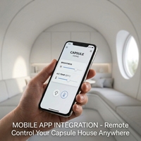 Bureau modulaire Apple en conteneur – Design moderne préfabriqué, respirant et portable, idéal pour bureau, salon et cuisine