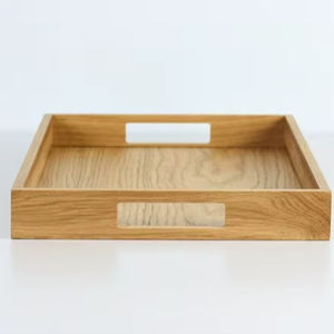 งานฝีมือไม้ ถาดเสิร์ฟดีไซน์เนอร์ทำมือจากอินเดีย หรูหราเหนือกาลเวลาสำหรับตกแต่งบ้าน ไม้ขัดเงา คุณภาพสูง - Product Image 1