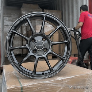 VEROS Classic Design 4x10015x6.5J <span class=keywords><strong>AOW</strong></span> TC105X <span class=keywords><strong>ล้อ</strong></span>ฟอร์มฟลอว์สำหรับงานหล่ออะลูมิเนียม - Product Image 4