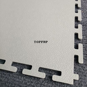 Non-slip <b>PVC</b> Industrial Interlocking Floor Tiles for Gym Garage Warehouse Workshop - Product Image 2
