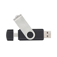 Jaster — clé USB 2.0/3.0 Micro B OTG, Logo personnalisé pivotant, pour smartphone et ordinateur portable