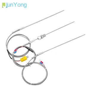 Alta Qualidade Aço Inoxidável K-Tipo Termopar Pt 100 Sensor de Alta Temperatura RTD Sonda para Equipamentos de Aquecimento Industrial OEM - Product Image 2