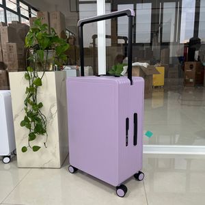 <span class=keywords><strong>Valise</strong></span> à roulettes exportée de 20 et 24 pouces de large <span class=keywords><strong>Valise</strong></span> à roulettes double avant résistante aux rayures ABS PC Étanche Mallette de cabine de haute qualité - Product Image 3