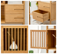 Étagère de rangement autoportante modulable pour salon et bureau, vente en gros usine