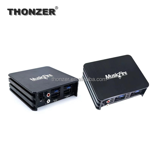New Arrival Car Audio Amplifier Box Car Sound Amp 4 Channel 12v Car Amplifier Android System DSP Amplifier Box