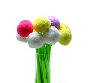 Bolígrafo <span class=keywords><strong>de</strong></span> silicona con diseño <span class=keywords><strong>de</strong></span> flor y planta, portátil, estilo Ins, Mengqu, 0.5mm - Product Image 4