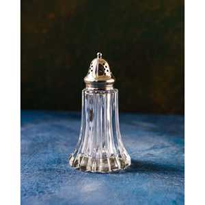 Colección de Saleros Elegantes Gabriella P. Crystal y Sheffield Sugar & Creamer Pots - Product Image 2