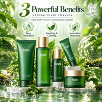 Coffret Cadeau Personnalisé en Usine, Soin de la Peau à l'Extrait de Thé Vert, Hydrate, Répare et Nourrit la Peau, Prix Avantageux