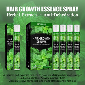 لوشن عضوي مضاد للقشرة لنمو الشعر، بخاخ سريع النمو بالنعناع العشبي، مكونات منعشة ومغذية - Product Image 5
