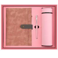 Ensemble de boîtes cadeaux pour carnet A5 personnalisé, journal de bureau minimaliste, souvenir d'entreprise avec logo imprimé personnalisé