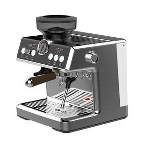 Nouvelle <span class=keywords><strong>machine</strong></span> à café Anbolife, <span class=keywords><strong>machine</strong></span> à <span class=keywords><strong>expresso</strong></span> semi-automatique professionnelle avec système de pressage automatique et moulin à grains - Product Image 2