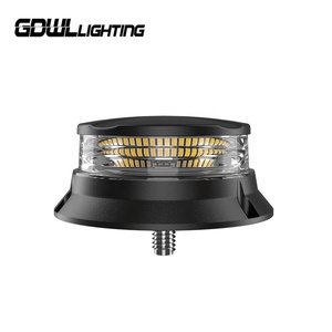 Led <strong>Flashing</strong> Yellow Warning Beacon Light Three <strong>Bolts</strong> Mounting Strobe Flash Lamp - Product Image 1