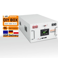 Boîtier DIY JK-V19 48V en stock en Pologne avec EVE280K EVE314AH REPT320AH CALB314AH MARKO pour installation photovoltaïque DIY