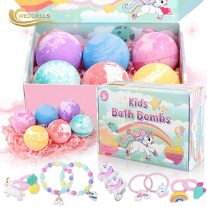 Bombes de bain personnalisées pour enfants en gros avec jouets à l'intérieur, coffret cadeau, bombes effervescentes colorées pour enfants, bombes de bain moussantes en vrac pour enfants - Product Image 3