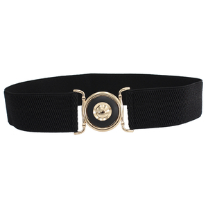 3 Styles 5cm Width Black <strong>Elastic</strong> Stretchable Corset Femme Stretch <strong>Cummerbunds</strong> Belts for Women Girls 65cm Length