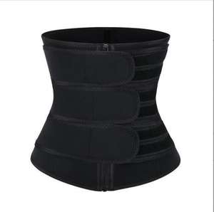 Ceinture de sudation amincissante en néoprène pour femme, corset de compression pour la perte de poids et le remodelage corporel, gaine ventre plat – Vente en gros - Product Image 3