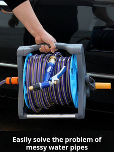 Lingzhen tuyau de lavage de voiture <span class=keywords><strong>enrouleur</strong></span> plaque jardin tuyau <span class=keywords><strong>d</strong></span>'<span class=keywords><strong>arrosage</strong></span> bobine - Product Image 5