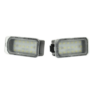 Ailead Standard 2 pezzi nessun errore accessori per auto lampada targa a LED per <span class=keywords><strong>Ford</strong></span> Fiesta <span class=keywords><strong>Focus</strong></span> II & III C-<span class=keywords><strong>Max</strong></span> II 11 Grand C-<span class=keywords><strong>Max</strong></span> - Product Image 2