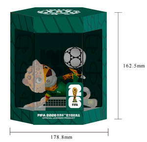 Mascota Oficial Licenciada del Mundial de Fútbol FIFA 2026, Juguete de Edición Limitada, Artículo Coleccionable Deportivo, <span class=keywords><strong>Mercancía</strong></span> de Estadio, Venta <span class=keywords><strong>al</strong></span> <span class=keywords><strong>Por</strong></span> <span class=keywords><strong>Mayor</strong></span>, 12CM - Product Image 2