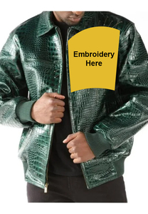 Most Popular Custom Luxury Men's Slim Fit Motorcycle Leather Jackets Customized Zipper Design - Product Image 5