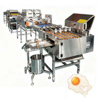 Chaîne de production complète pour usine de protéines liquides : machine de lavage, séchage et test d'œufs de qualité alimentaire, et petit séparateur d'œufs pour la production de liquide d'œuf