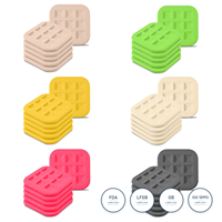 Sous-plat en silicone ODM, résistant à la chaleur, antidérapant, épaisseur 8 mm, flexible, protection pour comptoir de cuisine