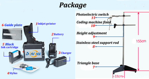 DOVOLL QR Date Numbers Wire Plastic Bag <strong>Bottle</strong> Box Paper Batch <strong>Code</strong> Inkjet Printer <strong>Machine</strong> - Product Image 6