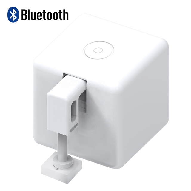 SLS Tuya BLE Smart Switch Fingerbot Plus Button Pusher Voice Control with Alexa Google Home for Garage RV Hotel PC Material