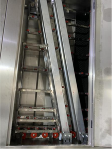 Tự động dọc đôi kính Kính máy giặt PLC kiểm soát giặt khô cho nhà máy sản xuất mới được sử dụng điều kiện - Product Image 4