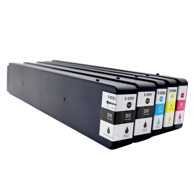 Enlite T02s for Epson Workforce WF-C20750C WF-C20750a C13T02S100 Compatible for Ink Cartridge T02s1 T02s2 T02s3 T02s4 with Chip