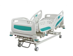 <span class=keywords><strong>Cama</strong></span> <span class=keywords><strong>de</strong></span> Hospital Eléctrica <span class=keywords><strong>de</strong></span> Tres Funciones con Ruedas Universales, Precio <span class=keywords><strong>de</strong></span> Fábrica, AOLIKE CE ISO UKCA para Atención Clínica - Product Image 4