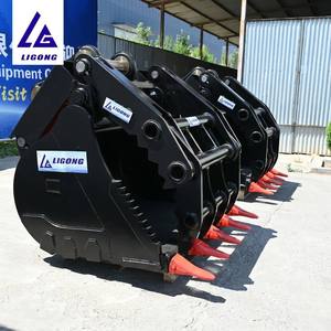 Direct usine <span class=keywords><strong>Godet</strong></span> <span class=keywords><strong>grappin</strong></span> excavatrice NM500 de 48 pouces 0,8 m³ pour la récupération de ferraille et le recyclage - Product Image 5