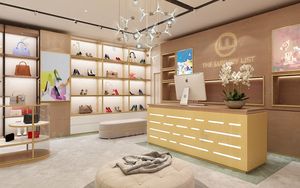Muebles de Diseño para Tienda de Zapatos y Bolsos, Mobiliario para Boutique de Mujer, Diseño Interior para Tienda de Bolsos - Product Image 5