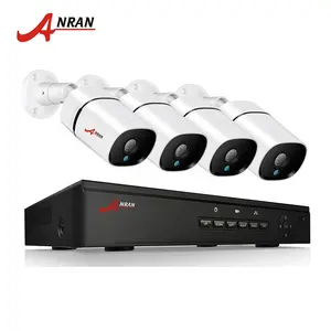 ANRAN 8CH 5 메가 픽셀 보안 카메라 시스템 h.265 NVR POE 키트 제조업체 CCTV 카메라