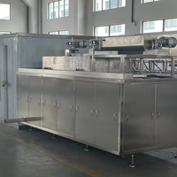 Ligne de production de bonbons au chocolat à l'avoine, machine de formage de barres chocolatées à l'avoine, machine de fabrication de barres chocolatées à l'avoine