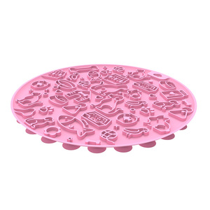 Alfombrilla de silicona de grado alimenticio para lamer, con fuerte succión, para entrenamiento de perros, comedero lento, tazón para baño y aseo, muestra gratuita - Product Image 4