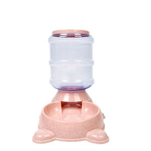 دلو تغذية الحيوانات الأليفة سعة كبيرة 3.8 لتر مجموعة دلو مياه الشرب 2 قطعة للمسافرين من رجال الأعمال - Product Image 2