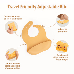 2025 New bpa-miễn phí tùy chỉnh trẻ em ăn uống đặt bán buôn bé tấm và cho ăn đồ dùng cho trẻ mới biết đi bền Silicone đồ ăn - Product Image 3